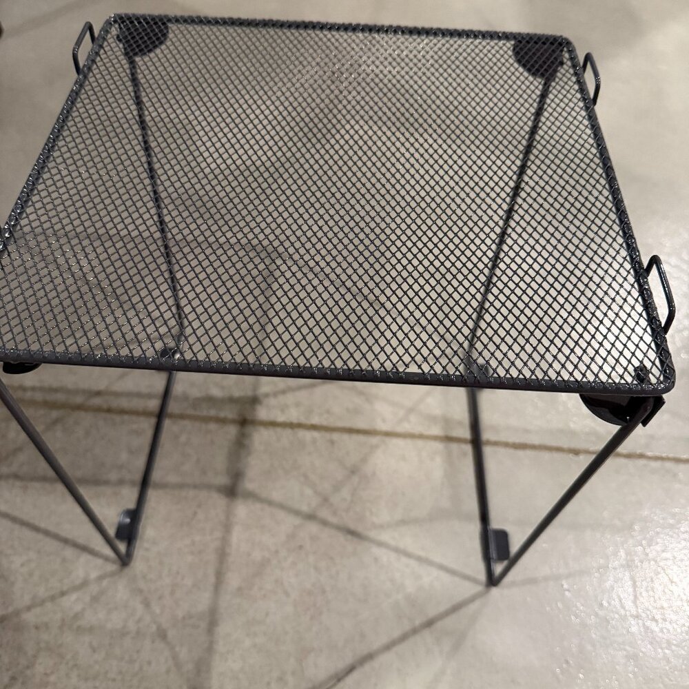 lightly used locker shelf- cute functional locker storage